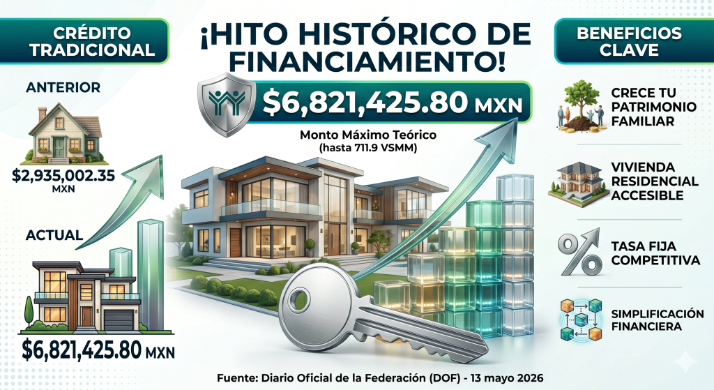 MONTOS HISTORICOS INFONAVIT
