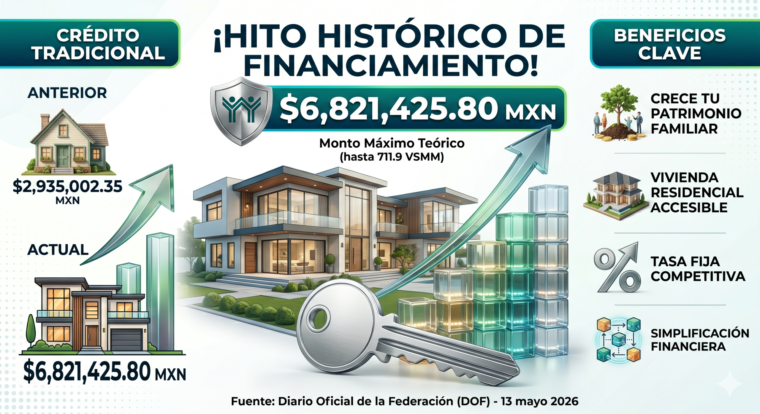 MONTOS HISTORICOS INFONAVIT